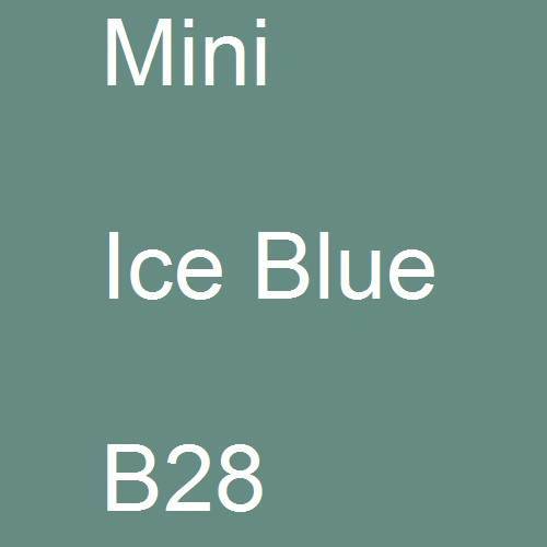 Mini, Ice Blue, B28.